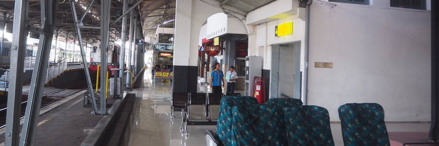 Trein station van Jogyakarta