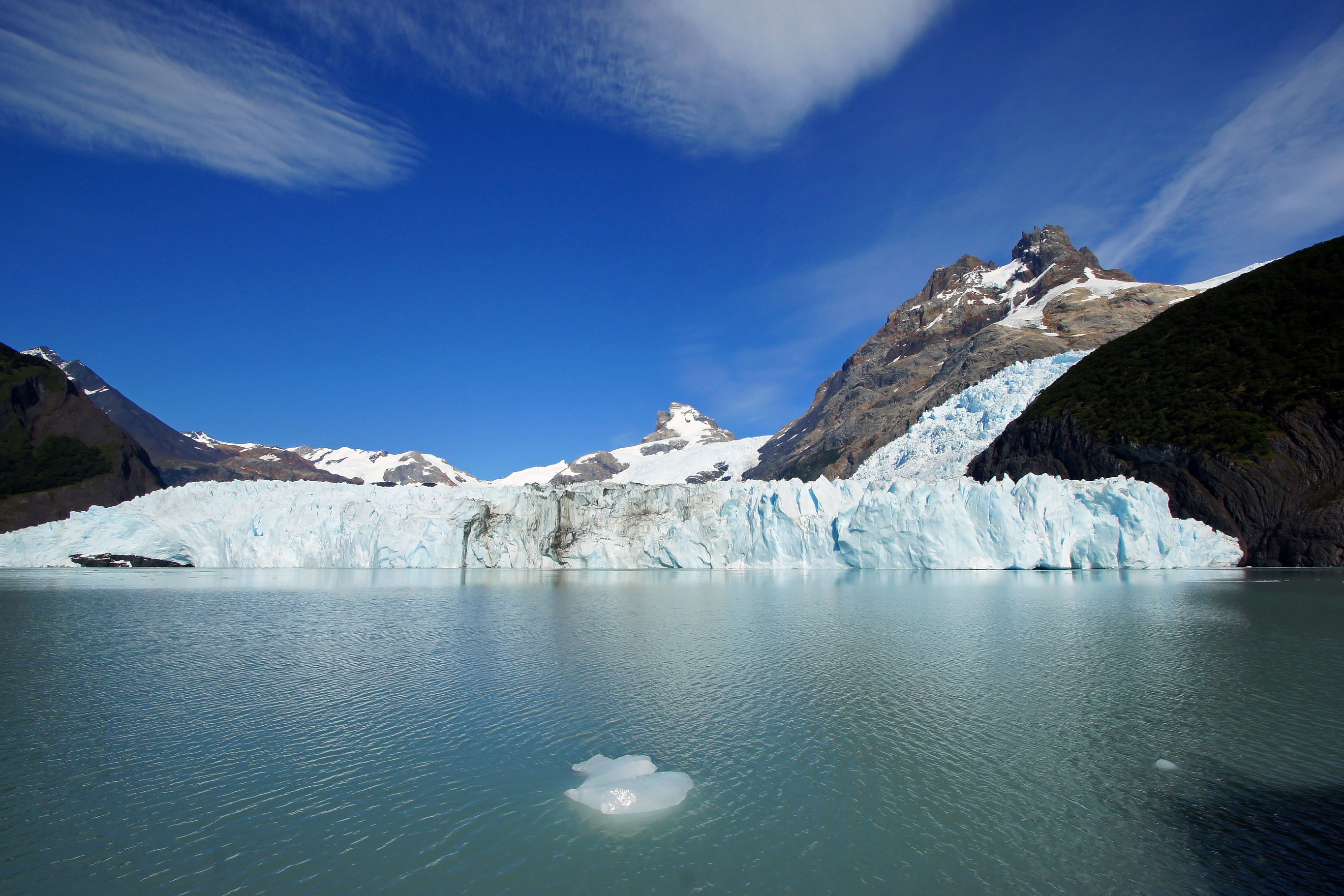 Bouwsteen Argentinië Gletsjers en ijsschotsen