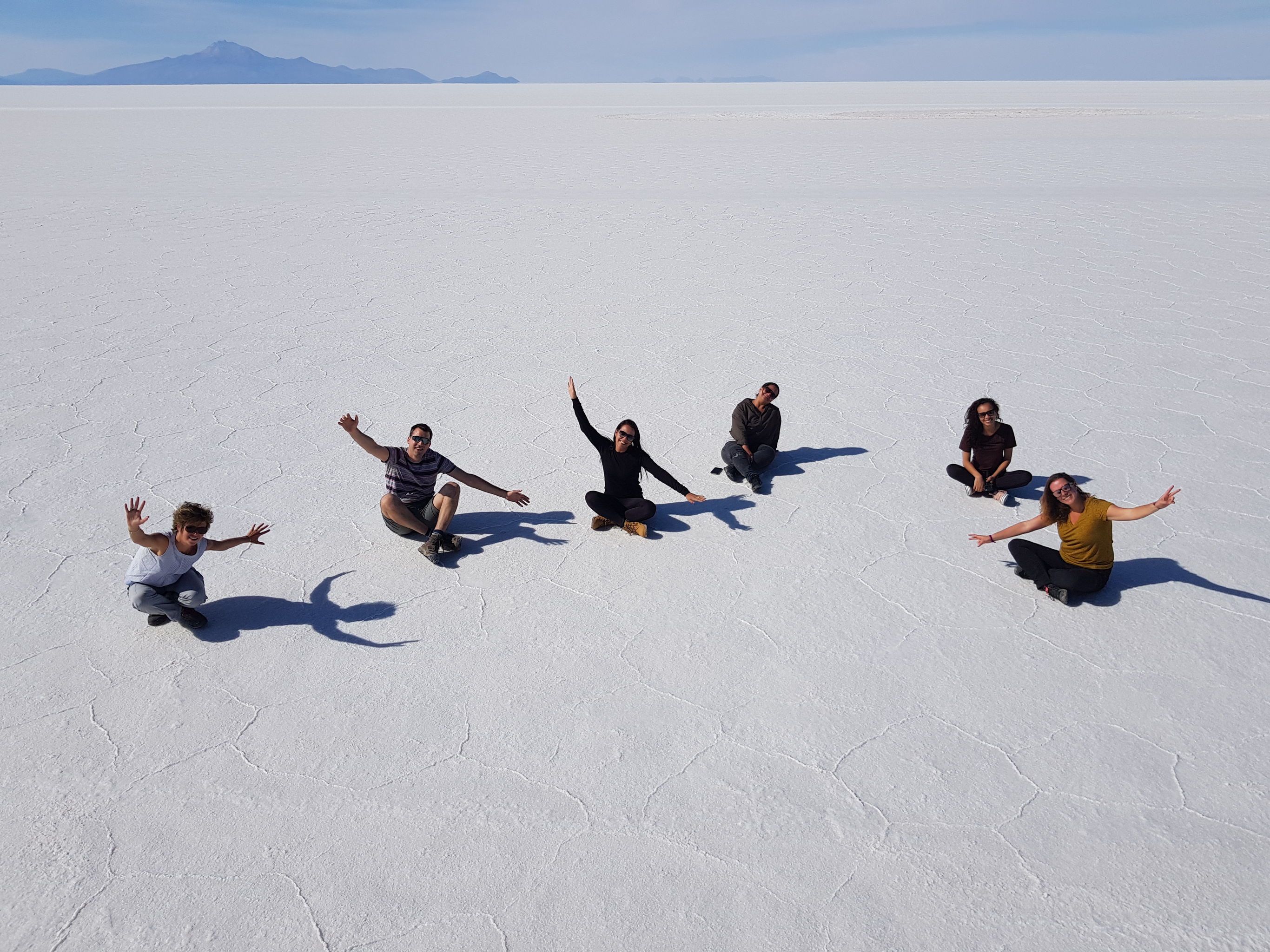 Bouwsteen Bolivia Uyuni zoutvlakte
