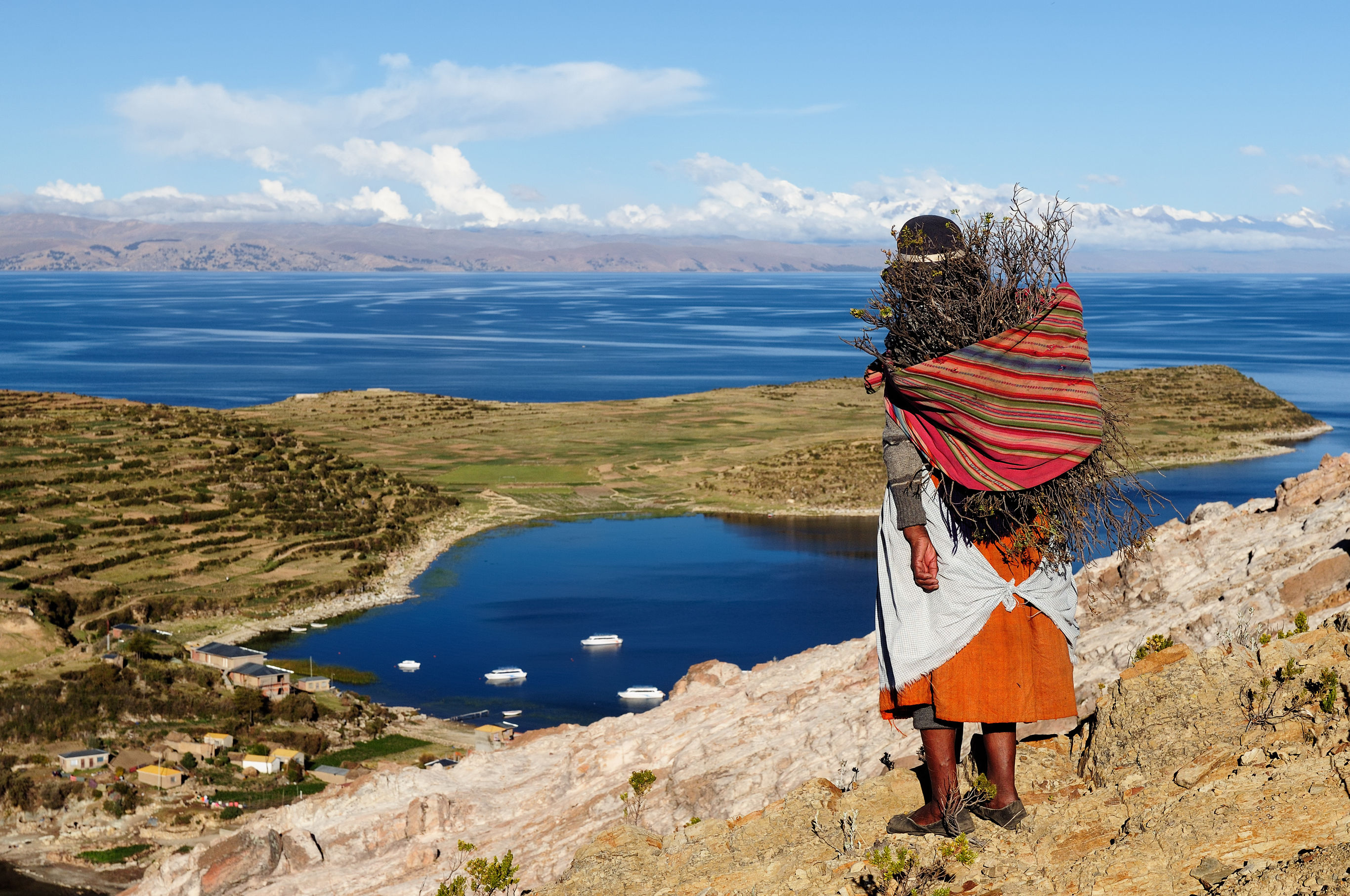 Bouwsteen Bolivia: Titicacameer, ecolodge