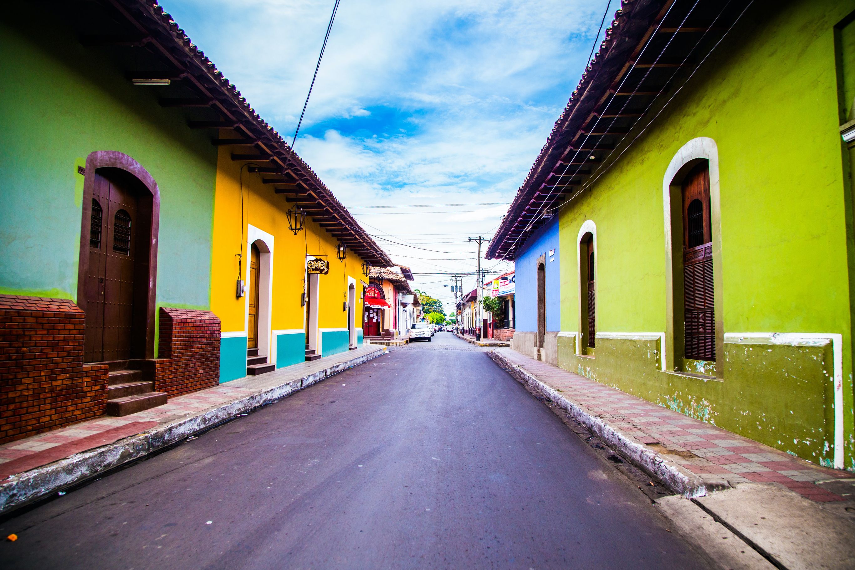Bouwsteen Nicaragua Koloniale steden en vulkanen