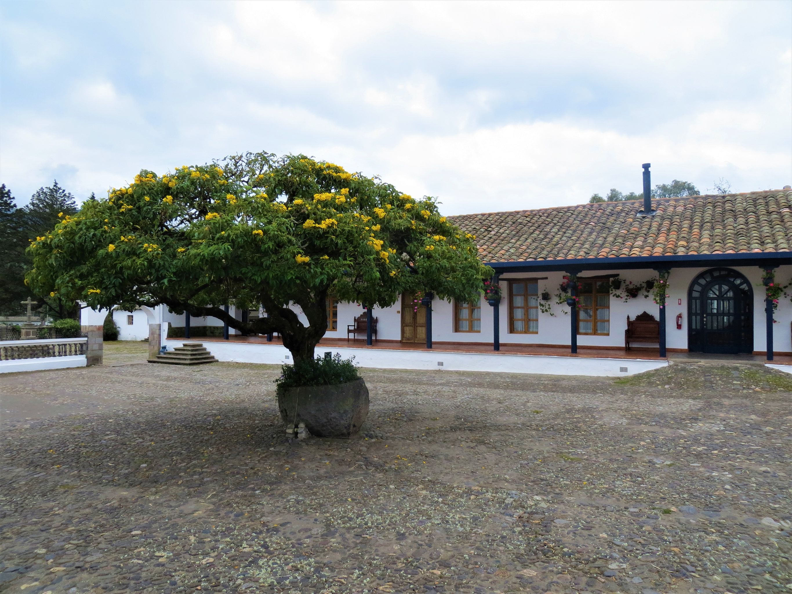 Bouwsteen Ecuador Slapen op een hacienda